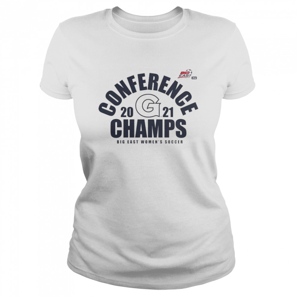 Georgetown Hoyas 2021 Big East Women’s Soccer Champions T- Classic Women's T-shirt