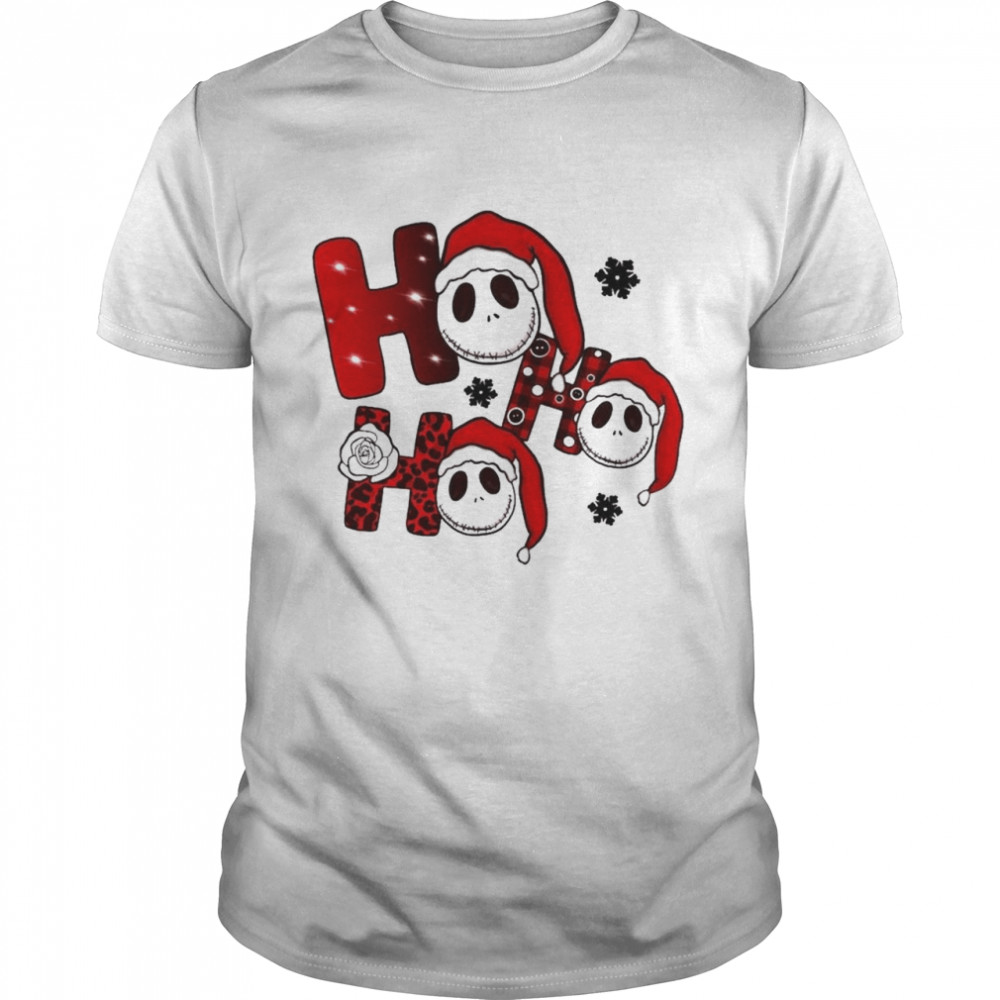 Ho Ho Ho Santa Jack Skellington Christmas shirt