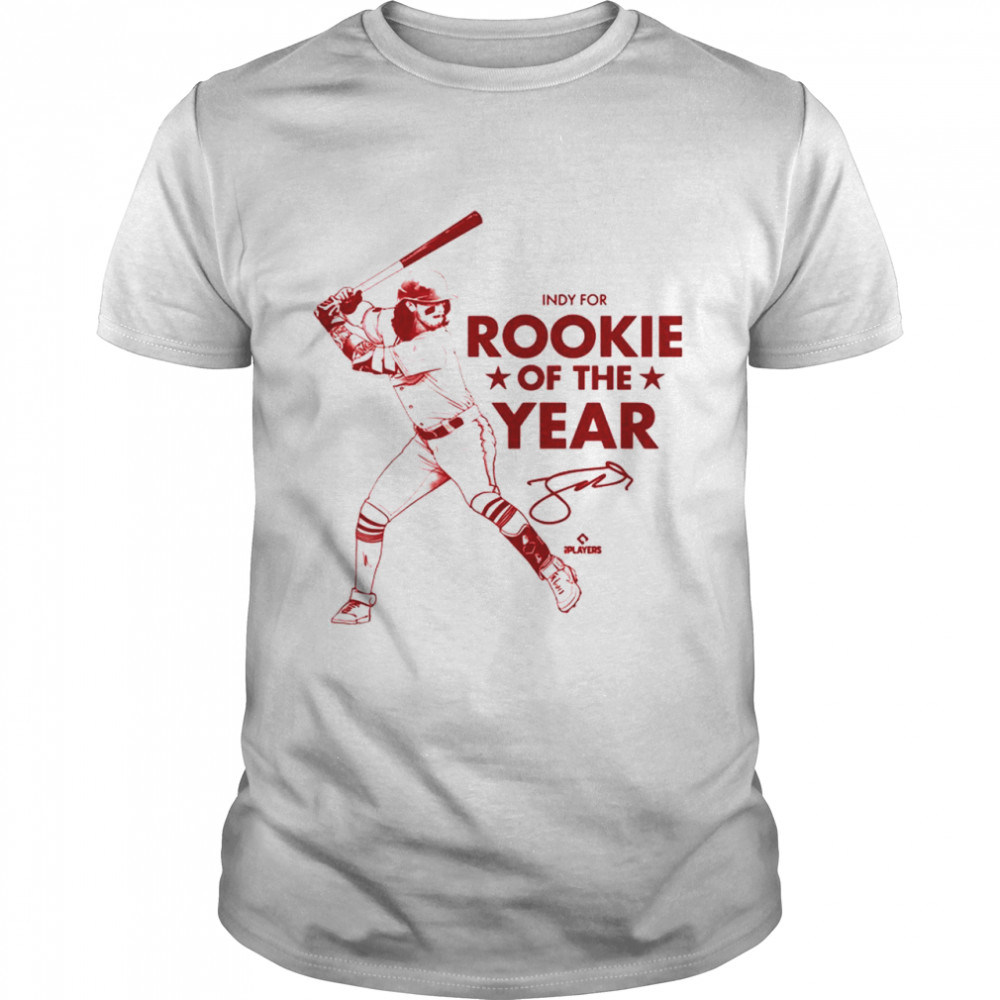 Jonathan India Indy for Rookie of the Year 2021 Cincinnati Reds Shirt