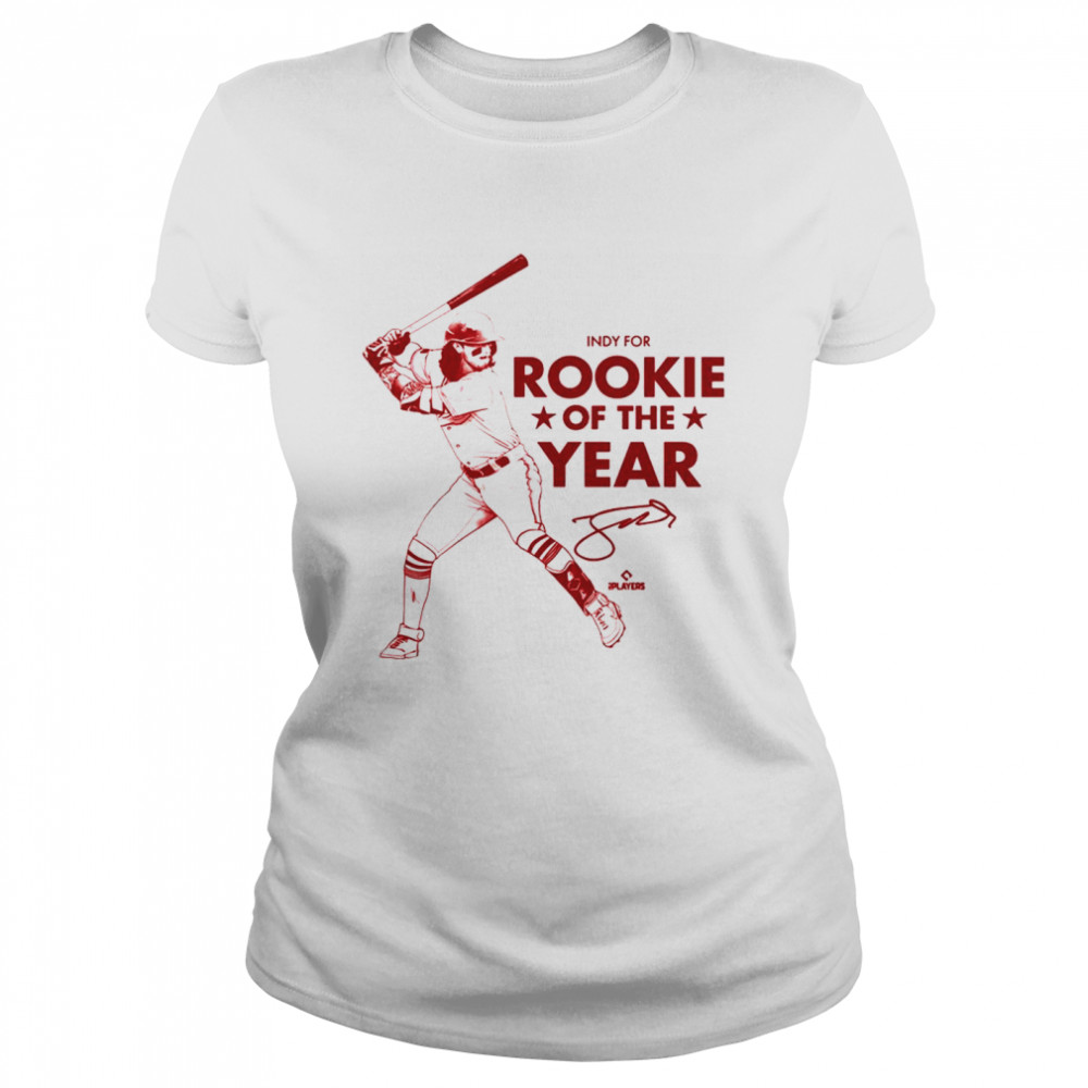 Jonathan India Indy for Rookie of the Year 2021 Cincinnati Reds Classic Women's T-shirt