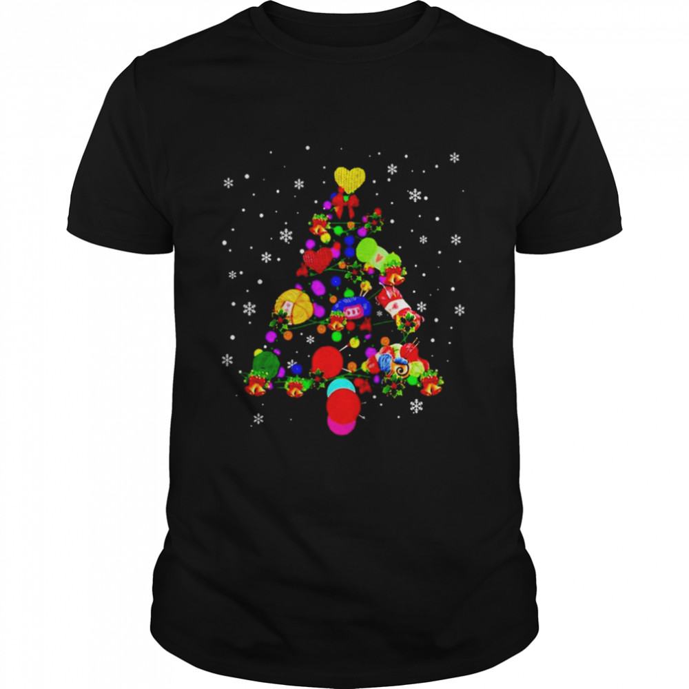 Knitt Tree Christmas shirt
