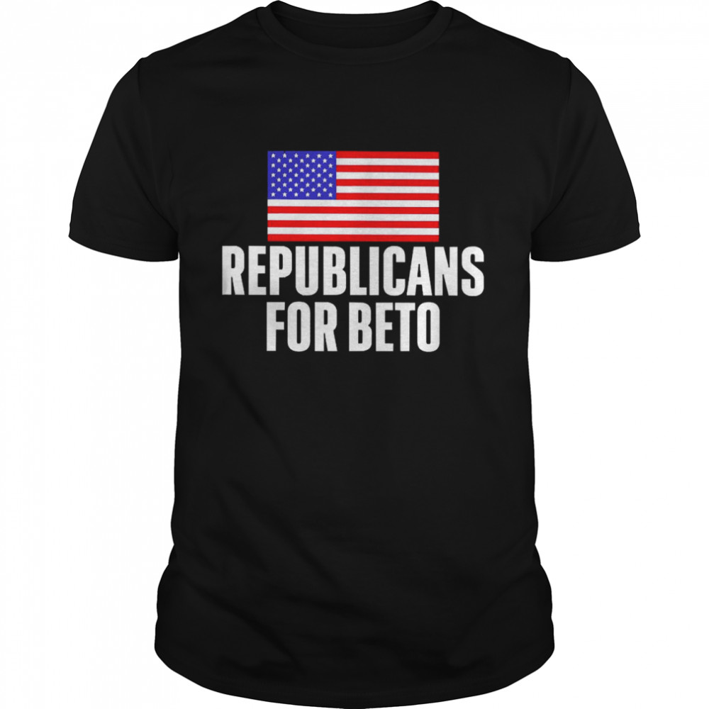 Marko Silberhand Beto O’Rourke Texas Republicans For Beto  Classic Men's T-shirt
