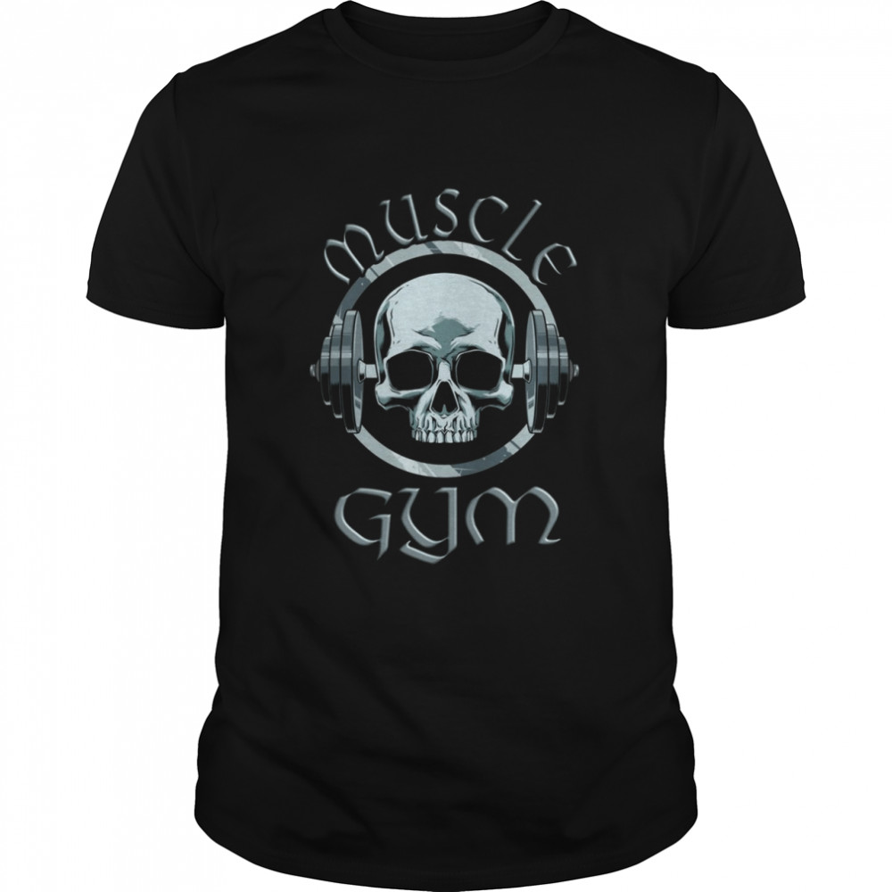 Muscle Gym Totenkopf Skull Shirt