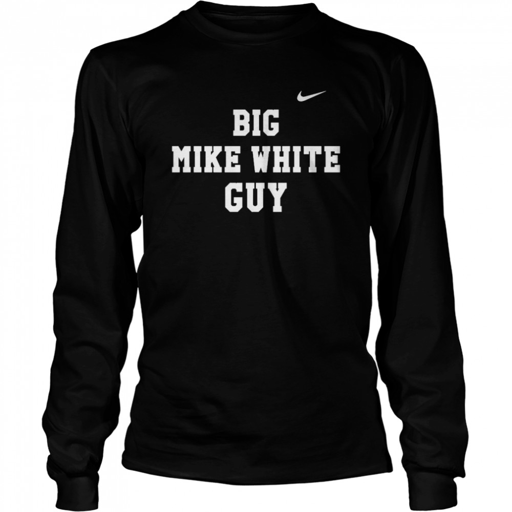 Premium Big Mike White Guy Long Sleeved T-shirt