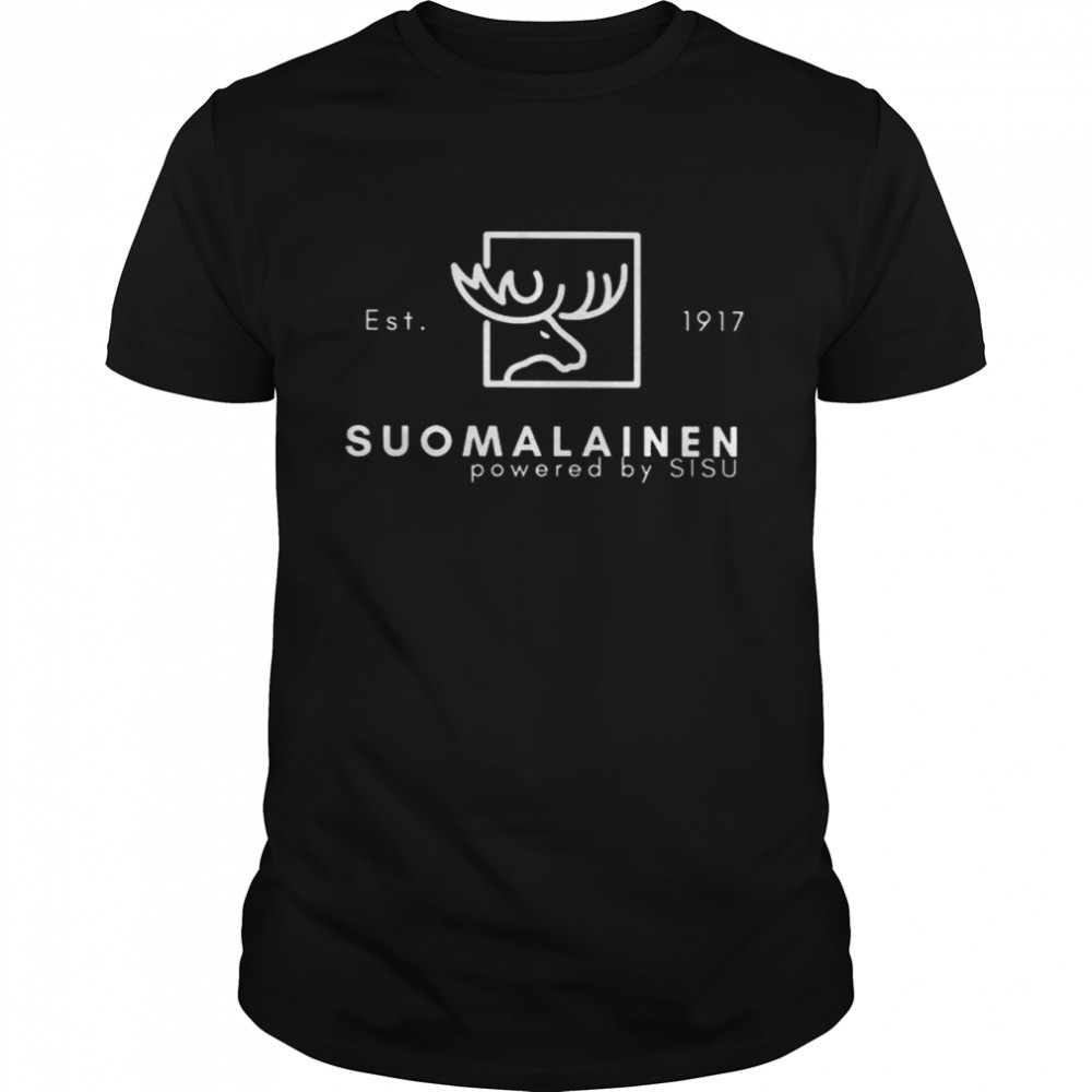Suomalainen Powered By Sisu Est 1917 Shirt