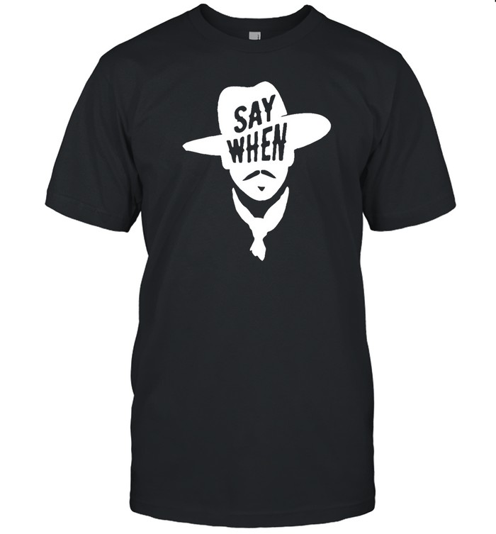 Aaron Rodgers Say When  Classic Men's T-shirt