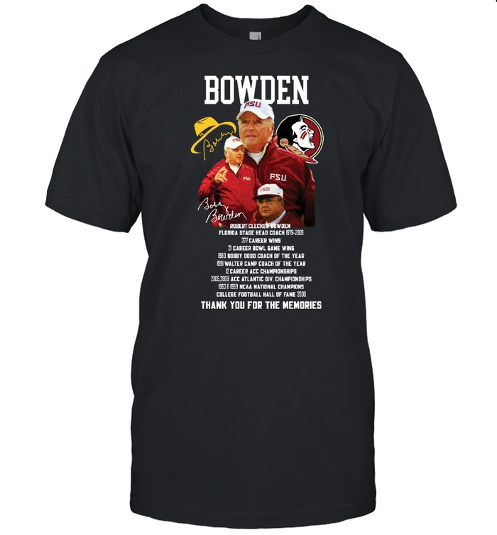 Bobby Bowden Tribute Shirt