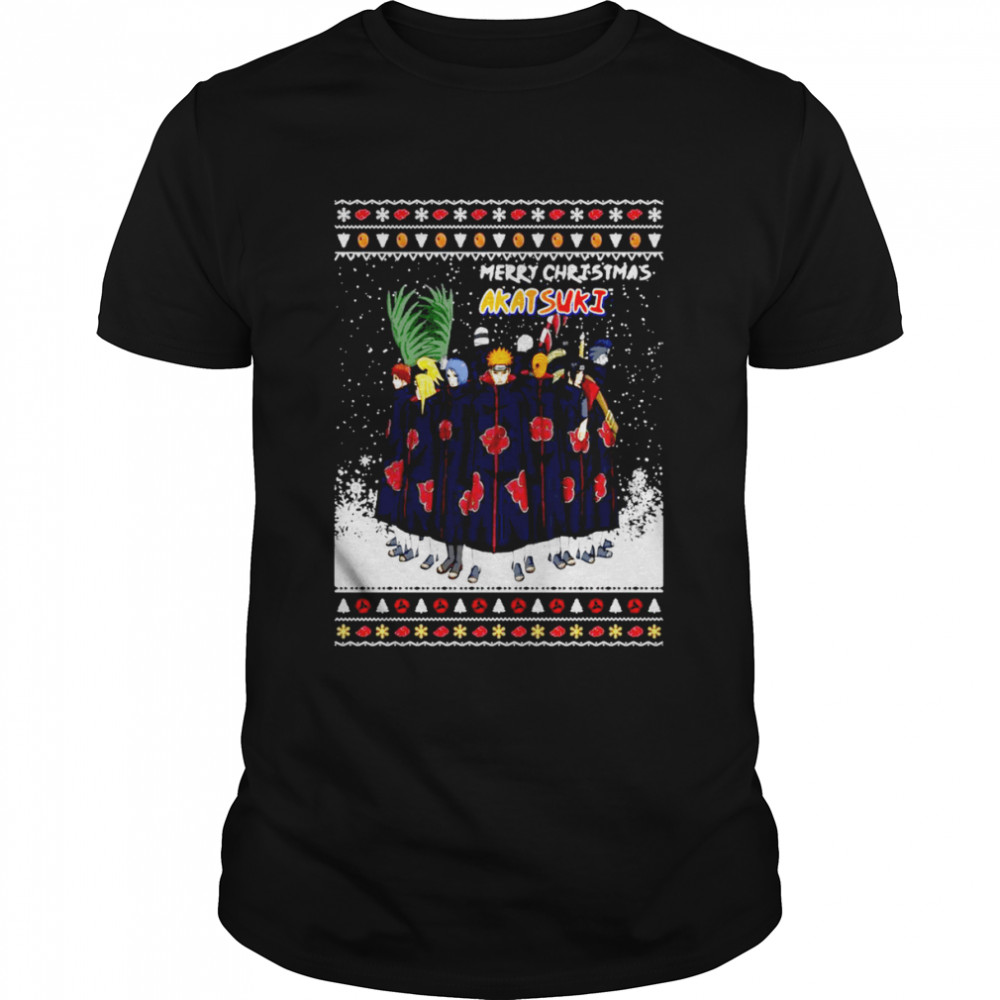 Akatsuki Members Ugly Christmas Sweater  Classic Men's T-shirt
