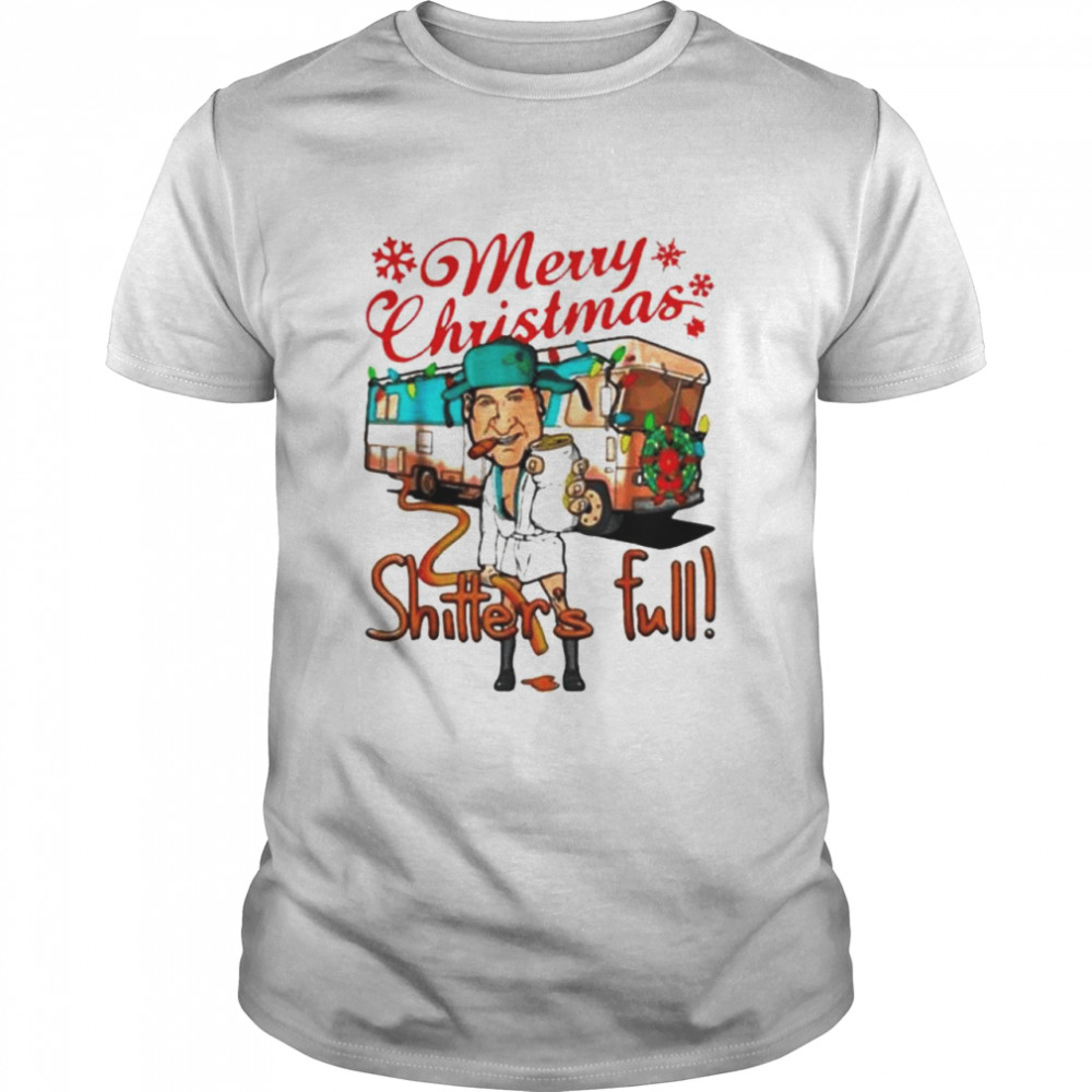 Cousin Eddie Merry Christmas Shitters Full T-shirt Classic Men's T-shirt