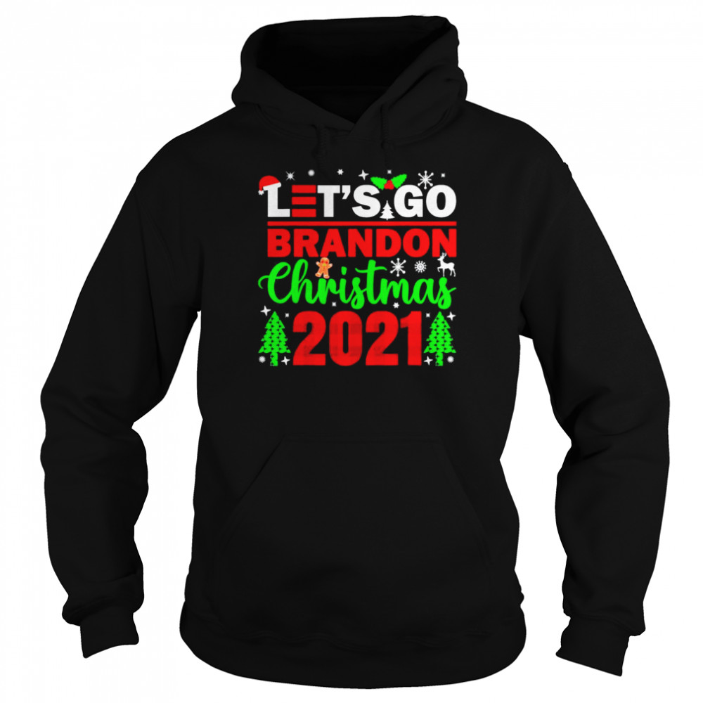 Official Christmas 2021 Let’s Go Branson Brandon T- Unisex Hoodie