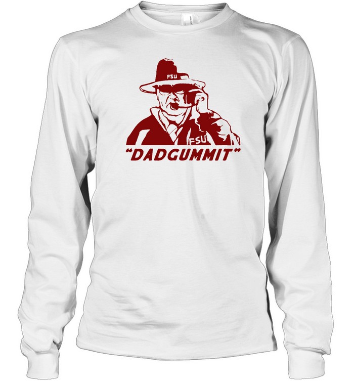 Bobby Bowden Dadgummit T s Long Sleeved T-shirt