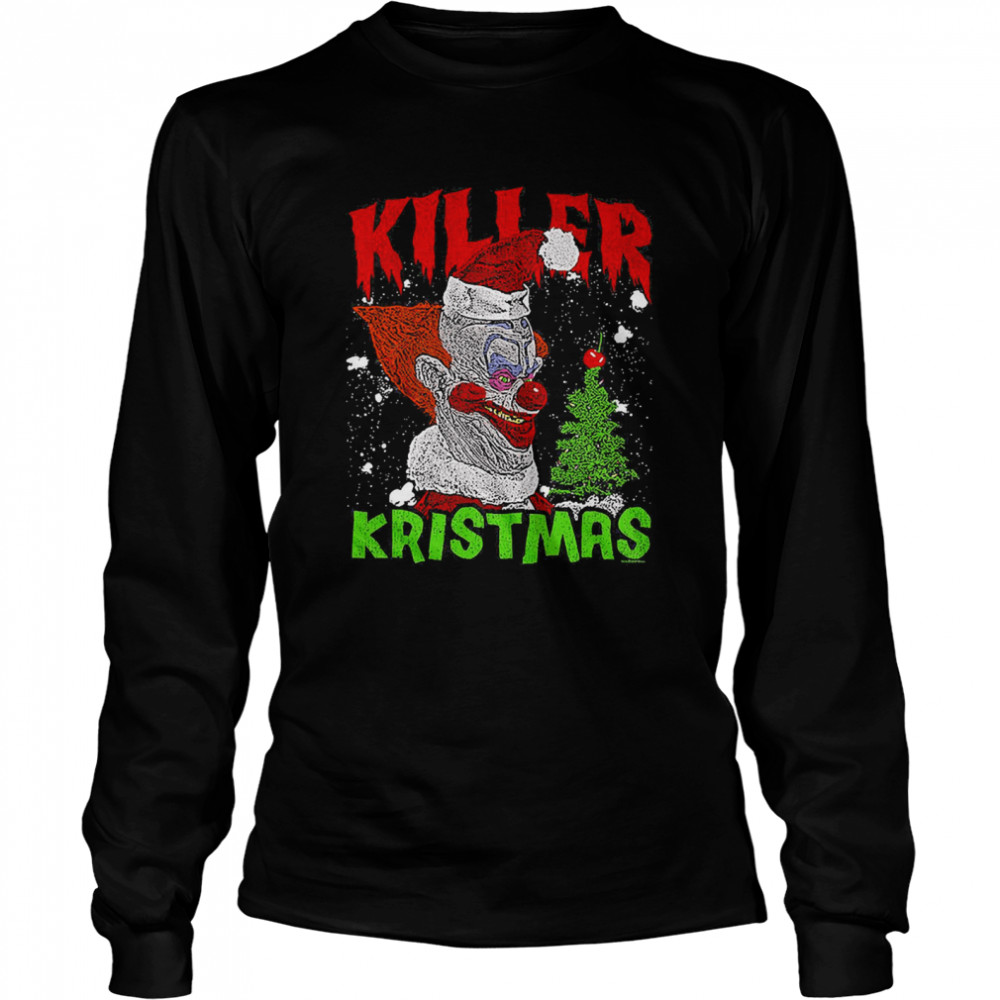 Killer Kristmas Killer Klowns From Outer Space  Long Sleeved T-shirt