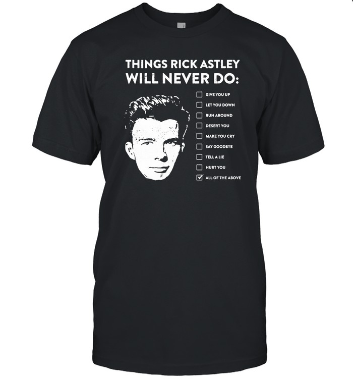 Rick Astley  Classic Men's T-shirt