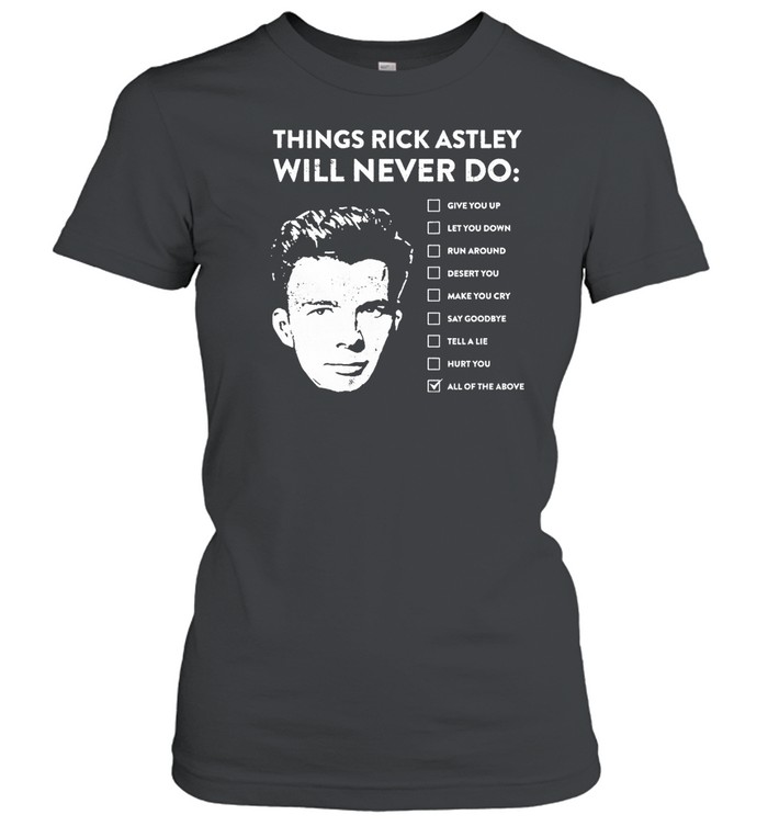 Rick Astley  Classic Women's T-shirt