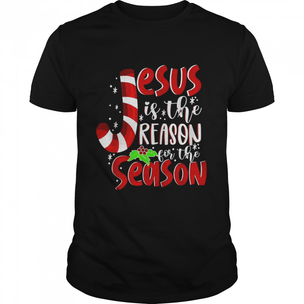 Jesus is The Reason for The Season Christian Faith Christmas  Classic Men's T-shirt