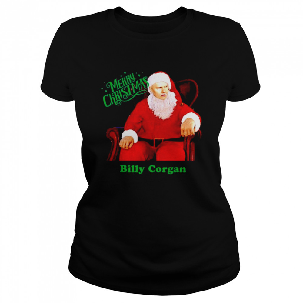 Billy Corgan Smashing Pumpkins Merry Christmas shirt Classic Women's T-shirt