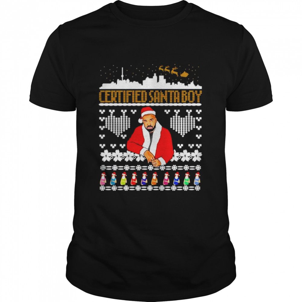 Drake certified Santa boy Christmas shirt Classic Men's T-shirt