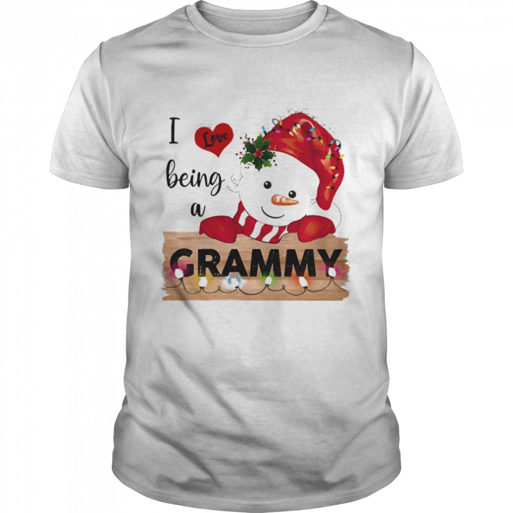 I Love Being A Grammy Christmas Sweater  Classic Men's T-shirt