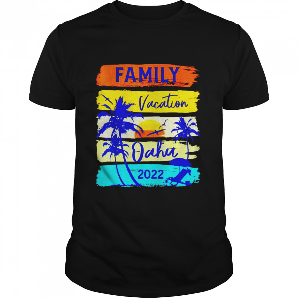 family vacation oahu 2022 shirt Classic Men's T-shirt