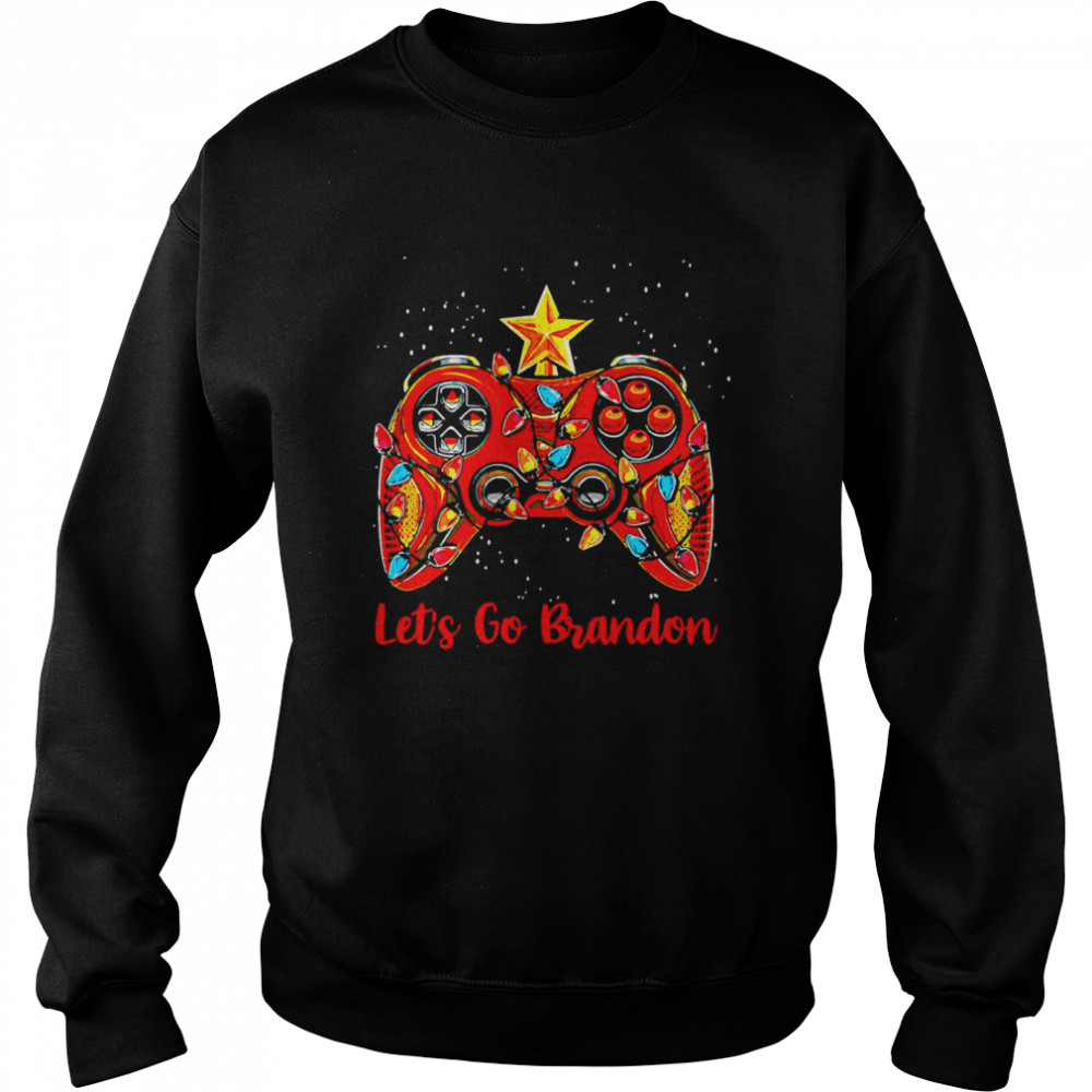 Game control lets go brandon Christmas shirt Unisex Sweatshirt