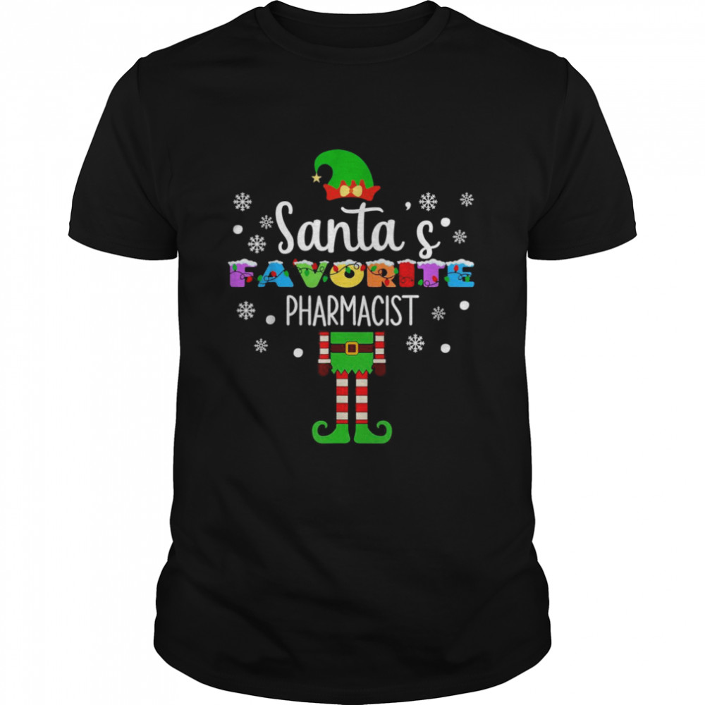 Santa’s Fav Pharmacist Christmas and  Classic Men's T-shirt