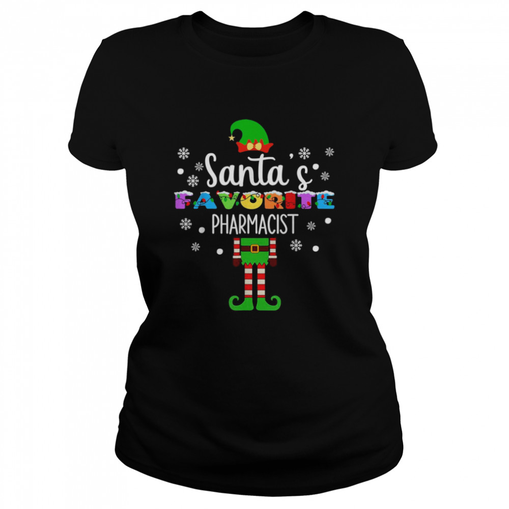 Santa’s Fav Pharmacist Christmas and  Classic Women's T-shirt