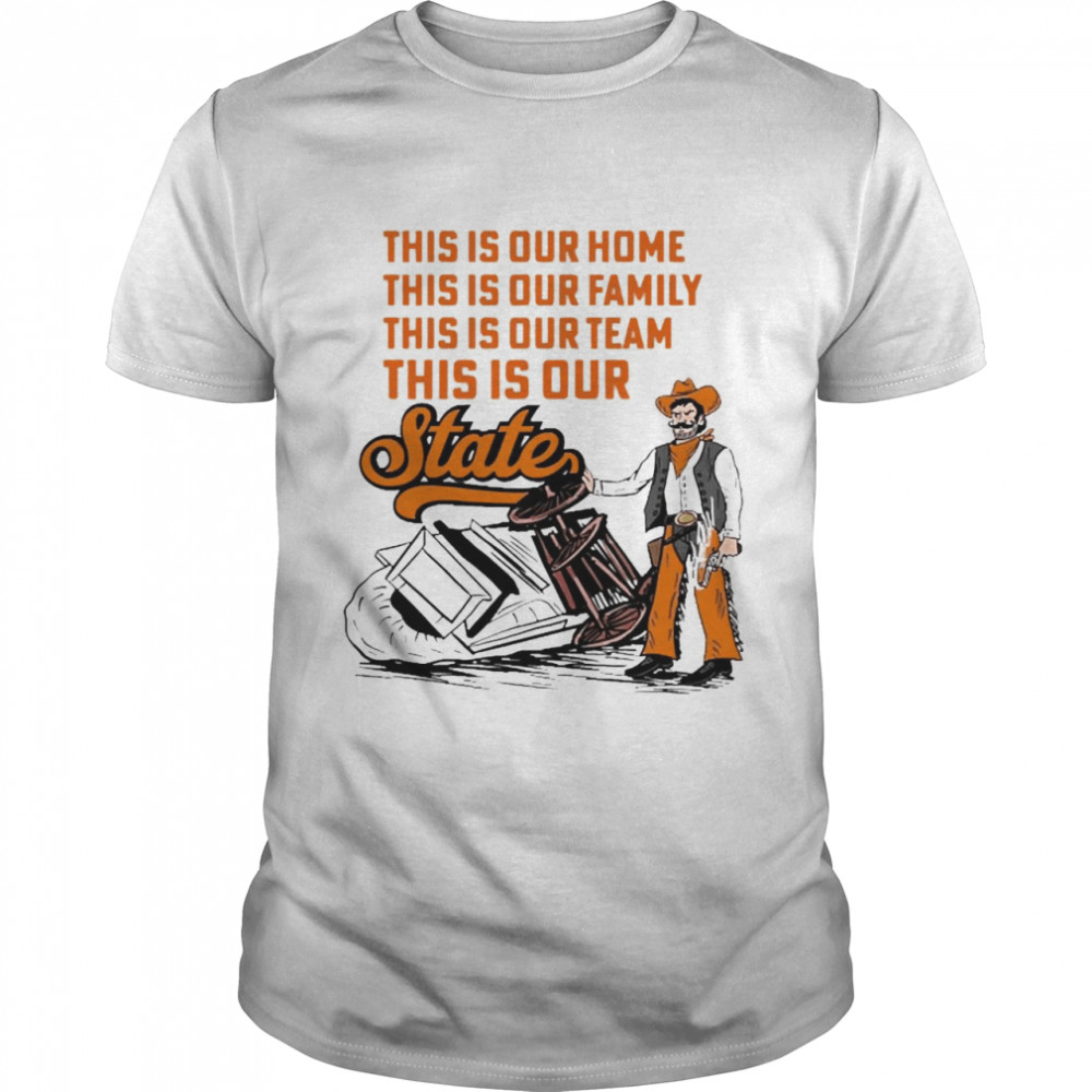 Barstool Sports This Is Our Home This Is Our Family This Is Our Team This Is Our State  Classic Men's T-shirt