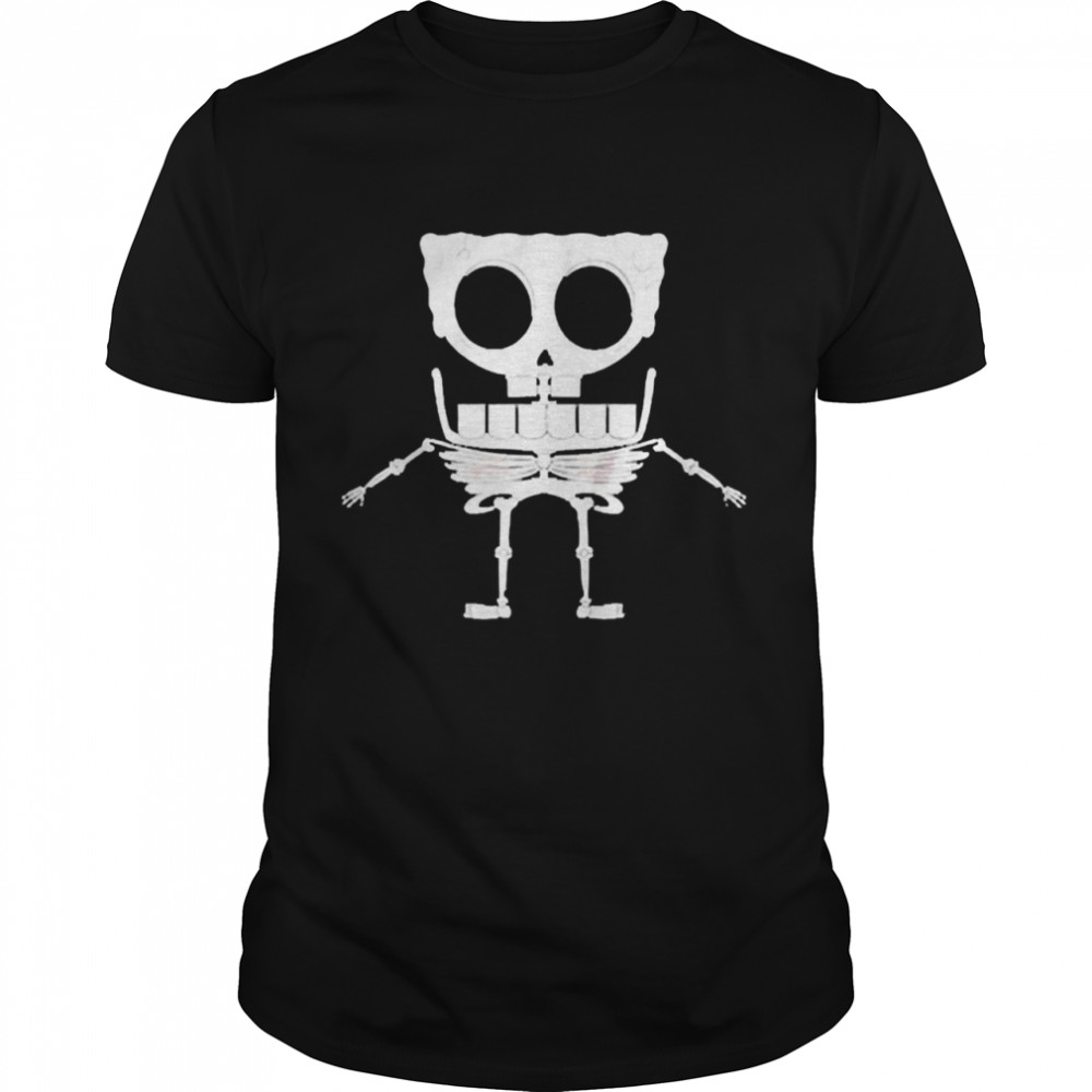 Spongebob Squarepants Skeleton shirt