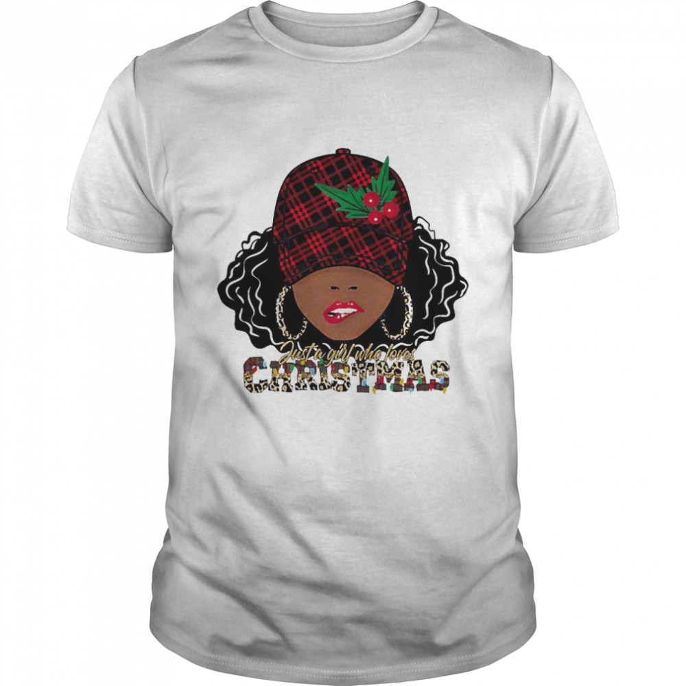 Just A Girl Who Loves Christmas Sweater  Classic Men's T-shirt
