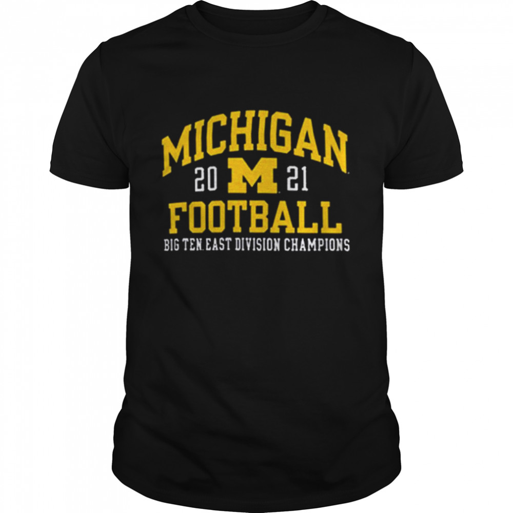 Champion University of Michigan Football Youth Navy Big Ten East Division Champs  Classic Men's T-shirt