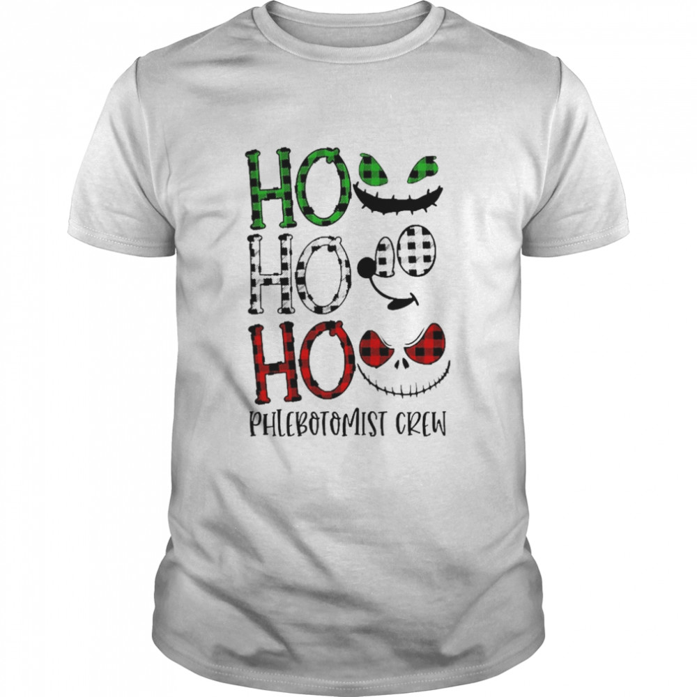 Ho Ho Ho Phlebotomist Crew Christmas Sweater Shirt
