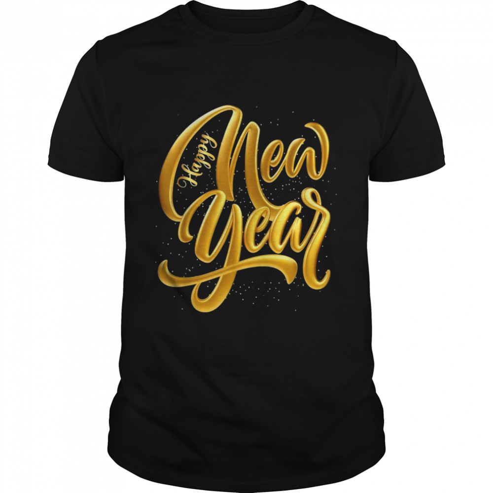 Happy New Year Eve New Year Family Party  Classic Men's T-shirt