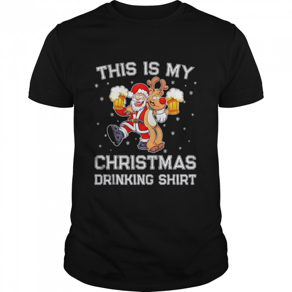 This Is My Christmas Drinking shirt Classic Men's T-shirt