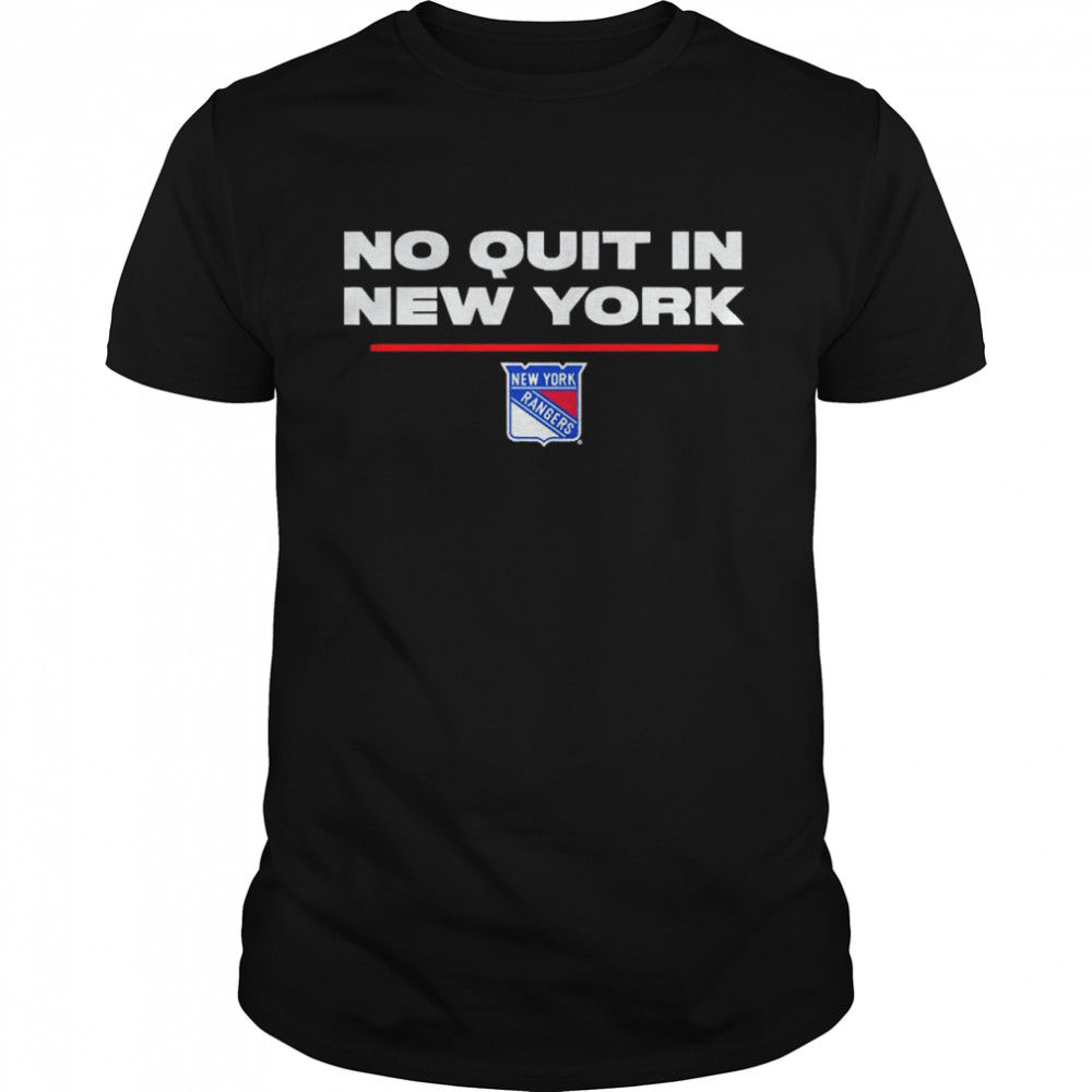 No Quit In New York Rangers  Classic Men's T-shirt