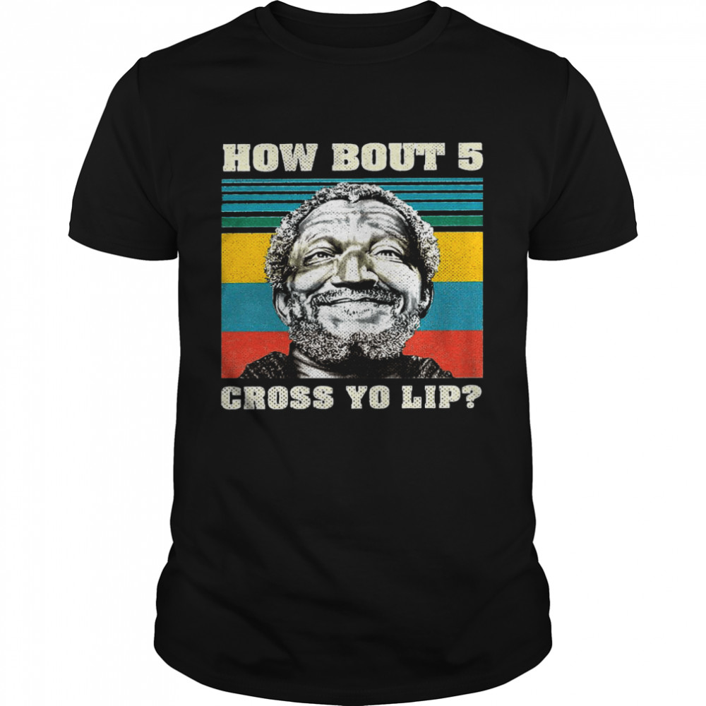 How bout 5 cross yo lip shirt Classic Men's T-shirt