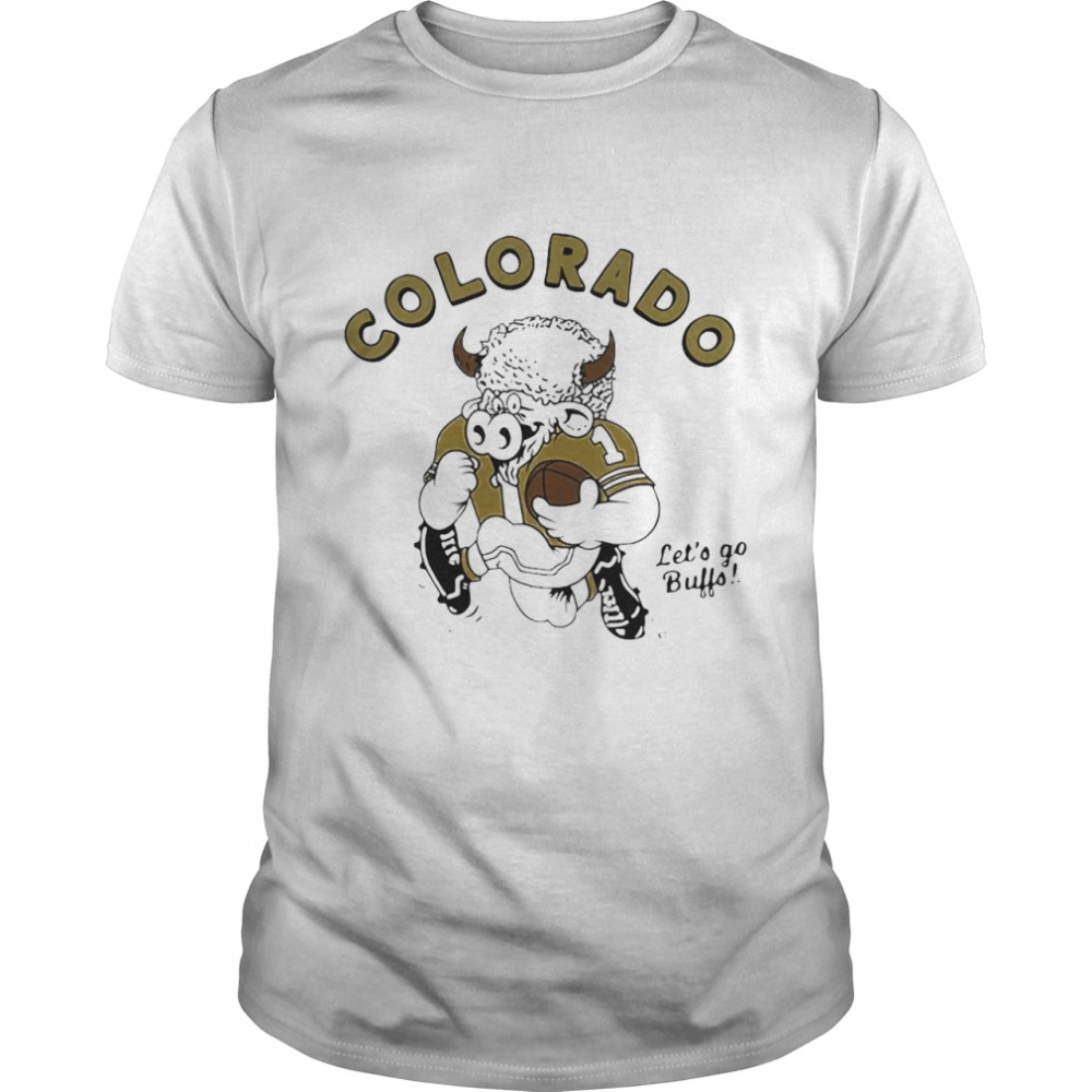 Colorado Buffaloes Ralphie Let’s Go Buffalo Shirt