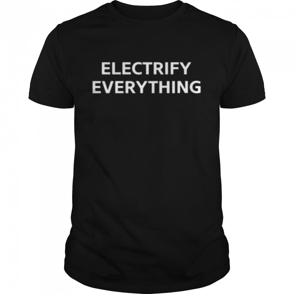 Dr. Leah Stokes Electrify Everything  Classic Men's T-shirt