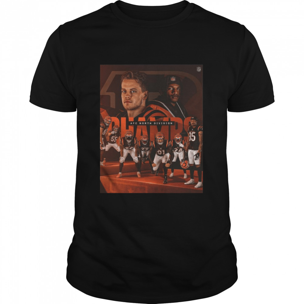 Cincinnati Bengals AFC North Division Champions 2015 2022 shirt Classic Men's T-shirt
