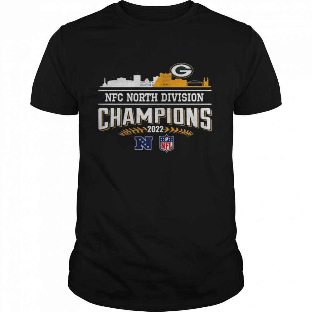 Green Bay Packers 2022 Nfc North Division Champions Matchup Wisconsin City  Classic Men's T-shirt