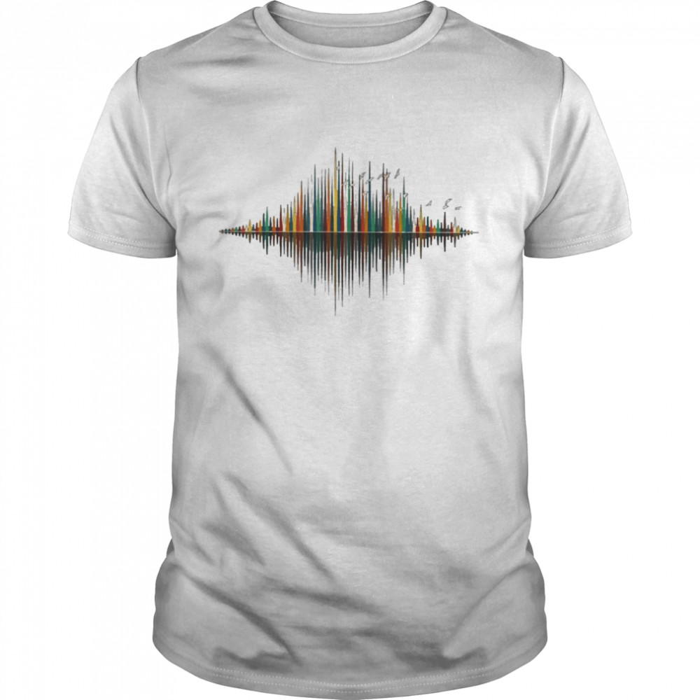 Nature Sound Wave  Classic Men's T-shirt