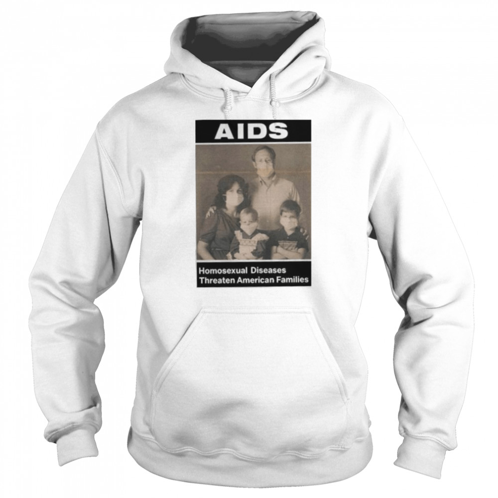 Jon Cooper Aids Homosexual Diseases Threaten American Families shirt Unisex Hoodie