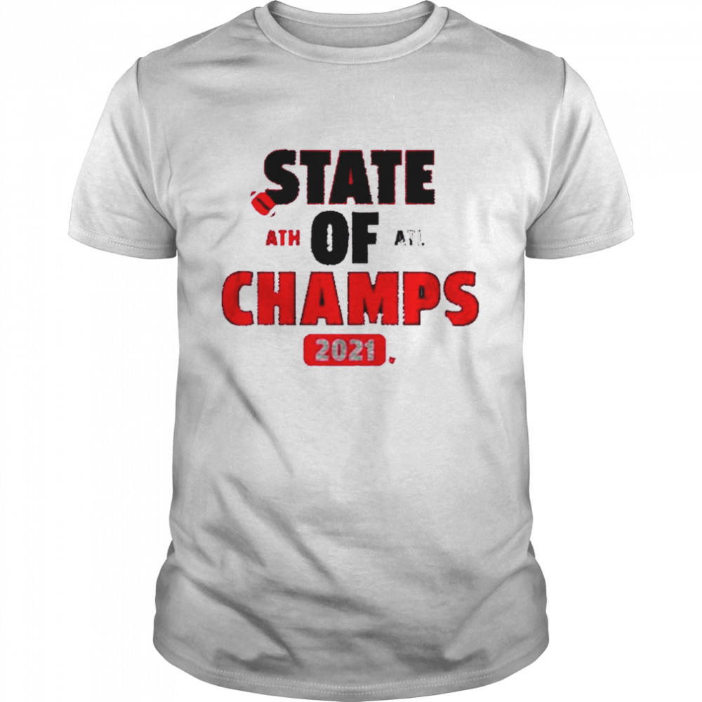 State of champs atl ath baseball shirt