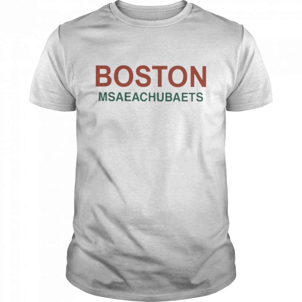 Hicc Boston Msaeachubaets  Classic Men's T-shirt
