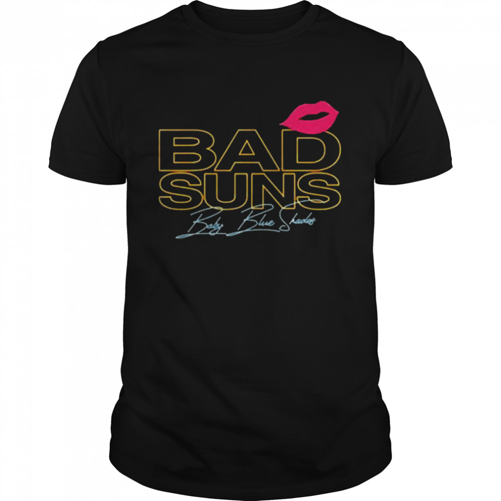 Bad Suns Merch Baby Blue Shades Black  Classic Men's T-shirt