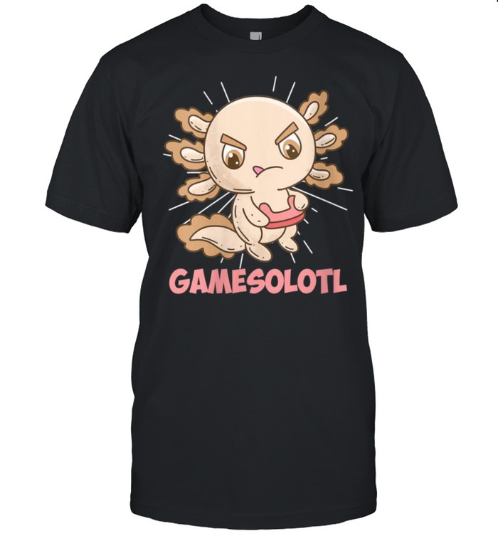Gamer Axolotl Gaming Lurch Gamer  Classic Men's T-shirt
