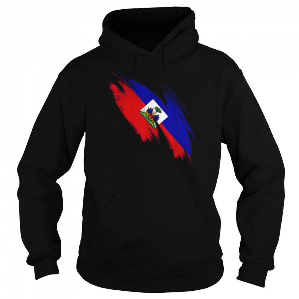 haiti flag haitian haitians pride unisex hoodie