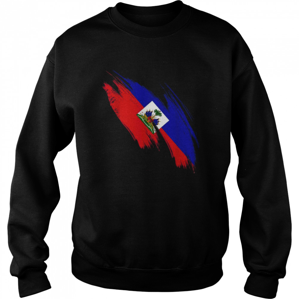 Haiti Flag Haitian Haitians Pride  Unisex Sweatshirt