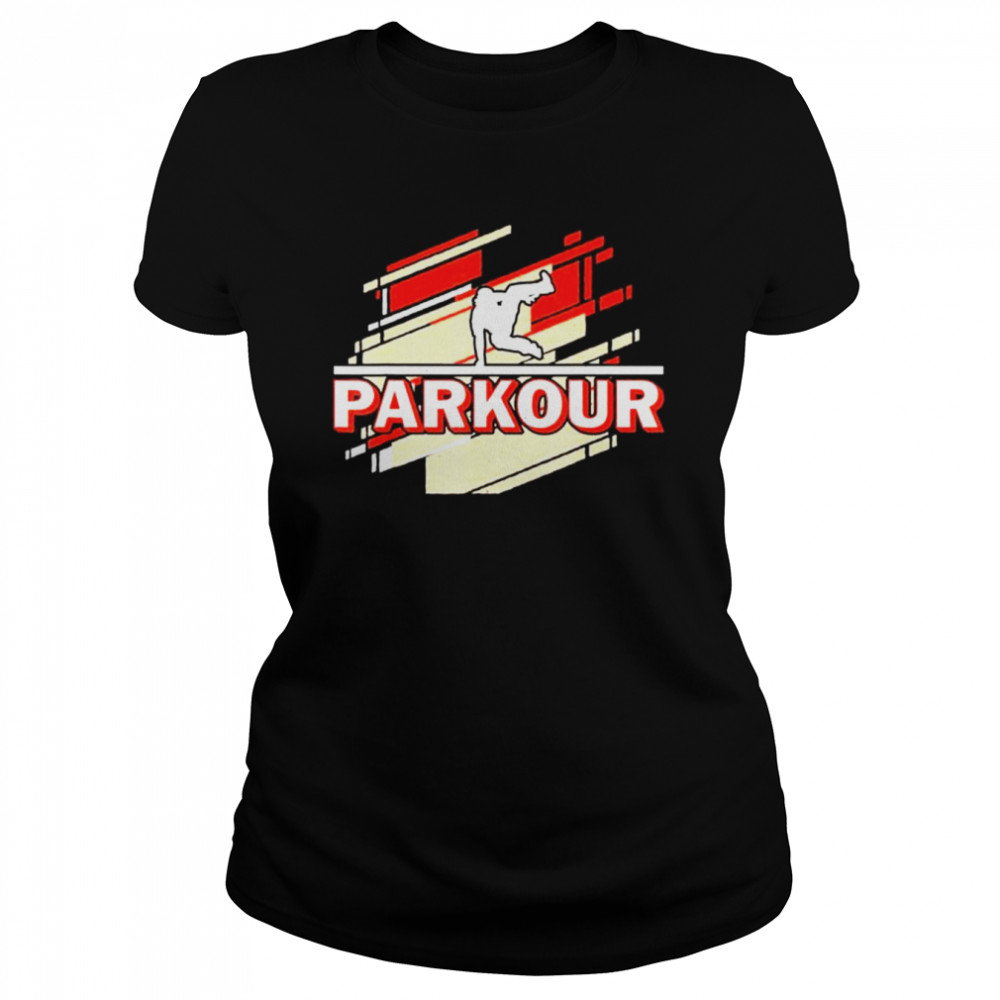 Parkour Freerunner Parkour Runner Parcour shirt Classic Women's T-shirt