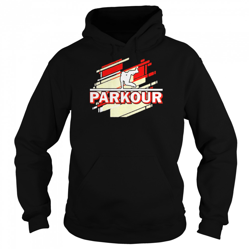 Parkour Freerunner Parkour Runner Parcour shirt Unisex Hoodie