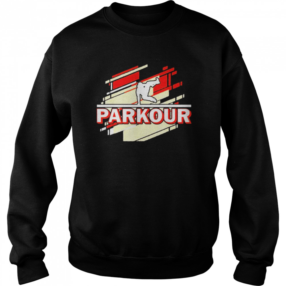 Parkour Freerunner Parkour Runner Parcour shirt Unisex Sweatshirt